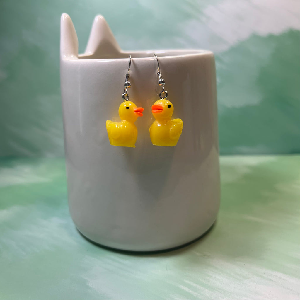 Rubber Duckie Earrings