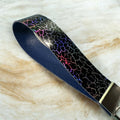 Black HoloGraphic Leopard KeyChain / Wristlet