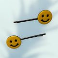 Smiley Face Bobby Pins