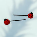 Lady Bug Bobby Pins