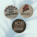 Ice Out Maine 3 - Pack Buttons /Pins