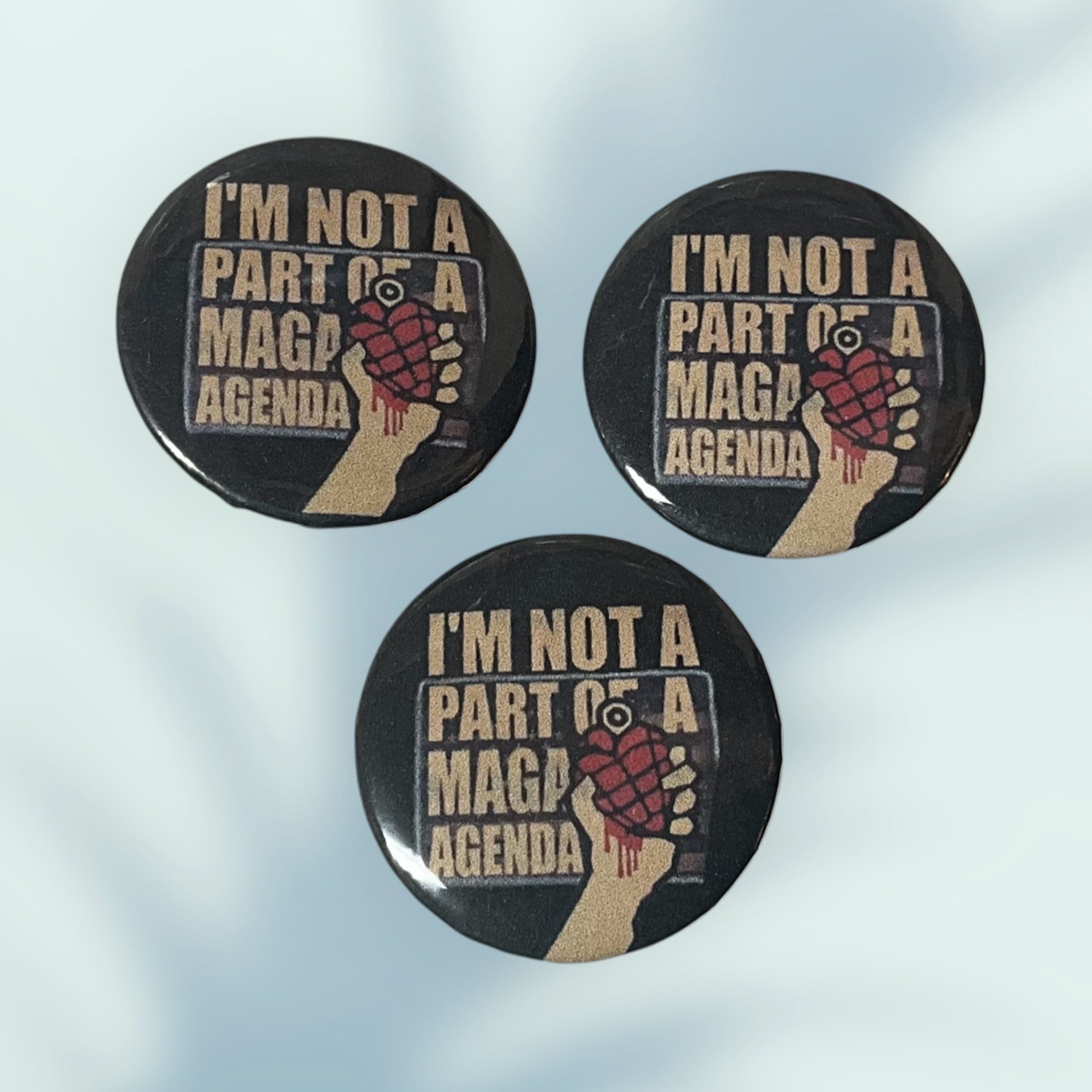 Not A Part Button / Pin