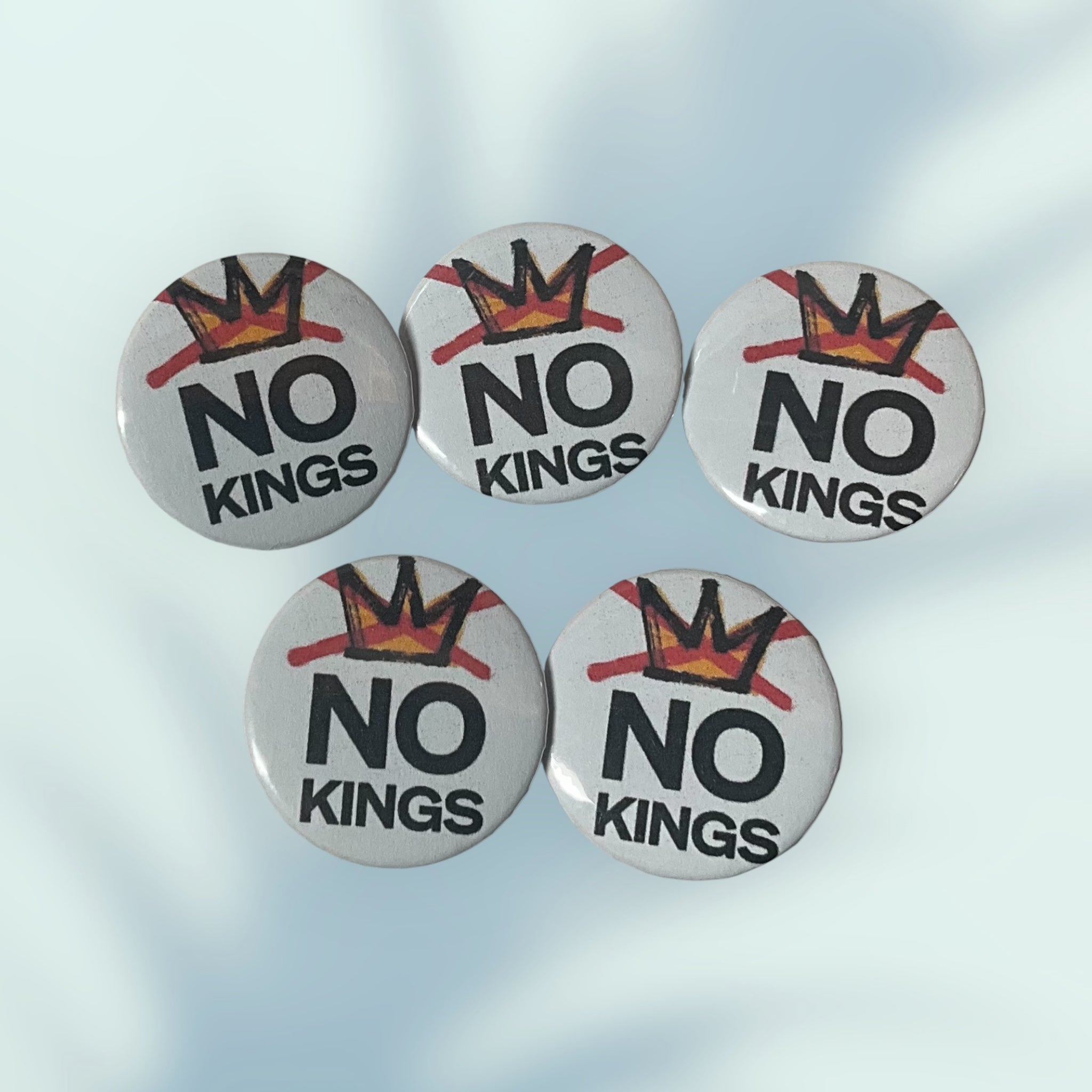 No Kings Buttons / Pins