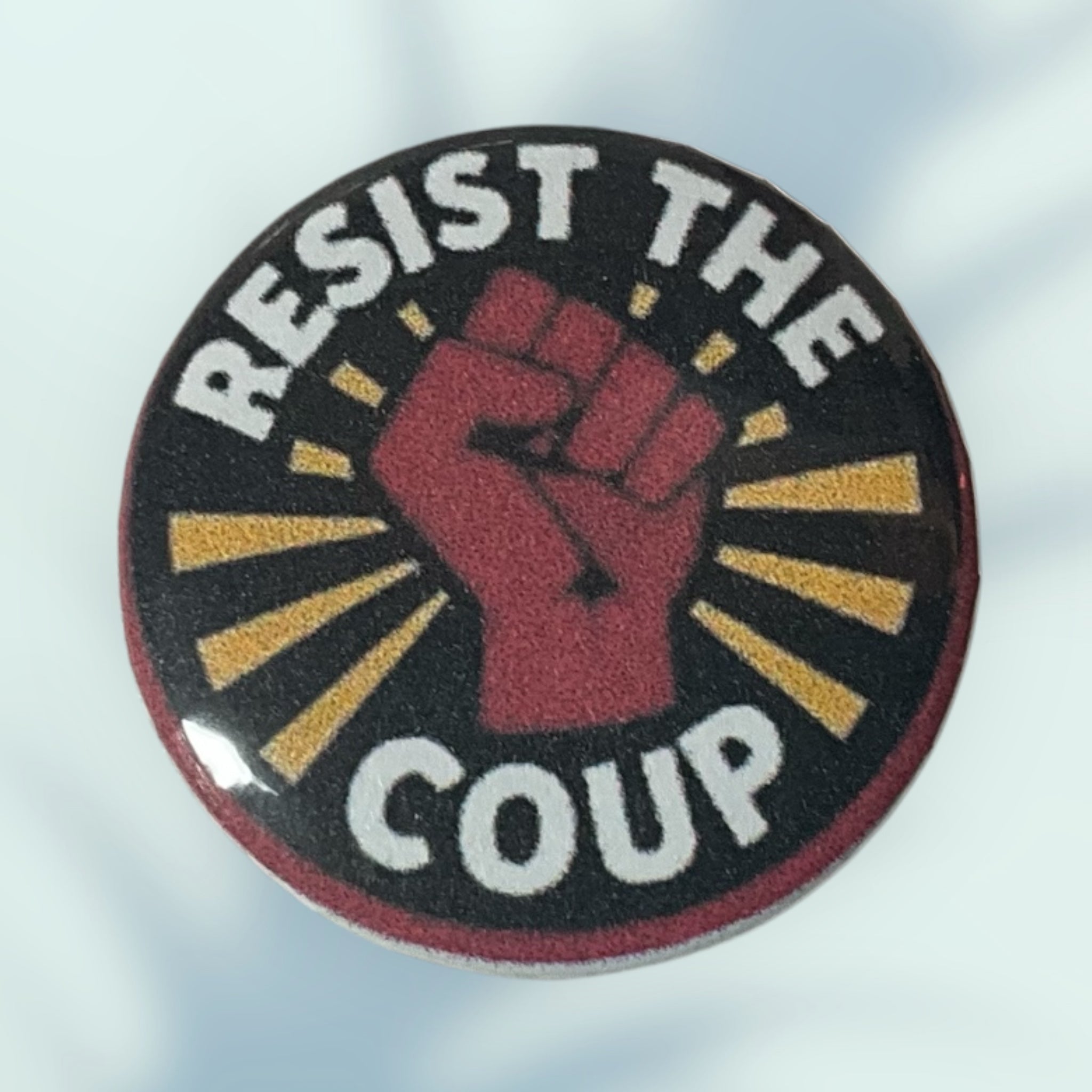 Resist Button /Pins