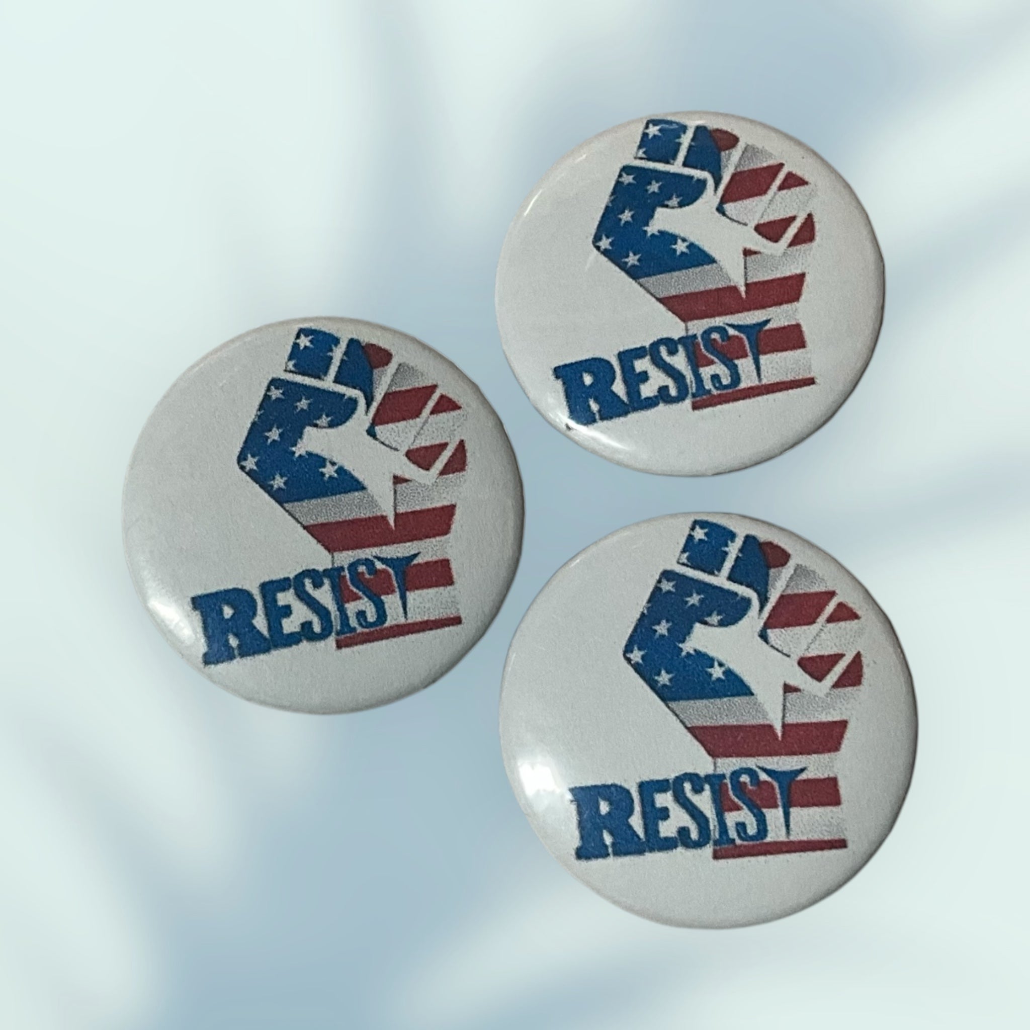 Resist Button /Pins