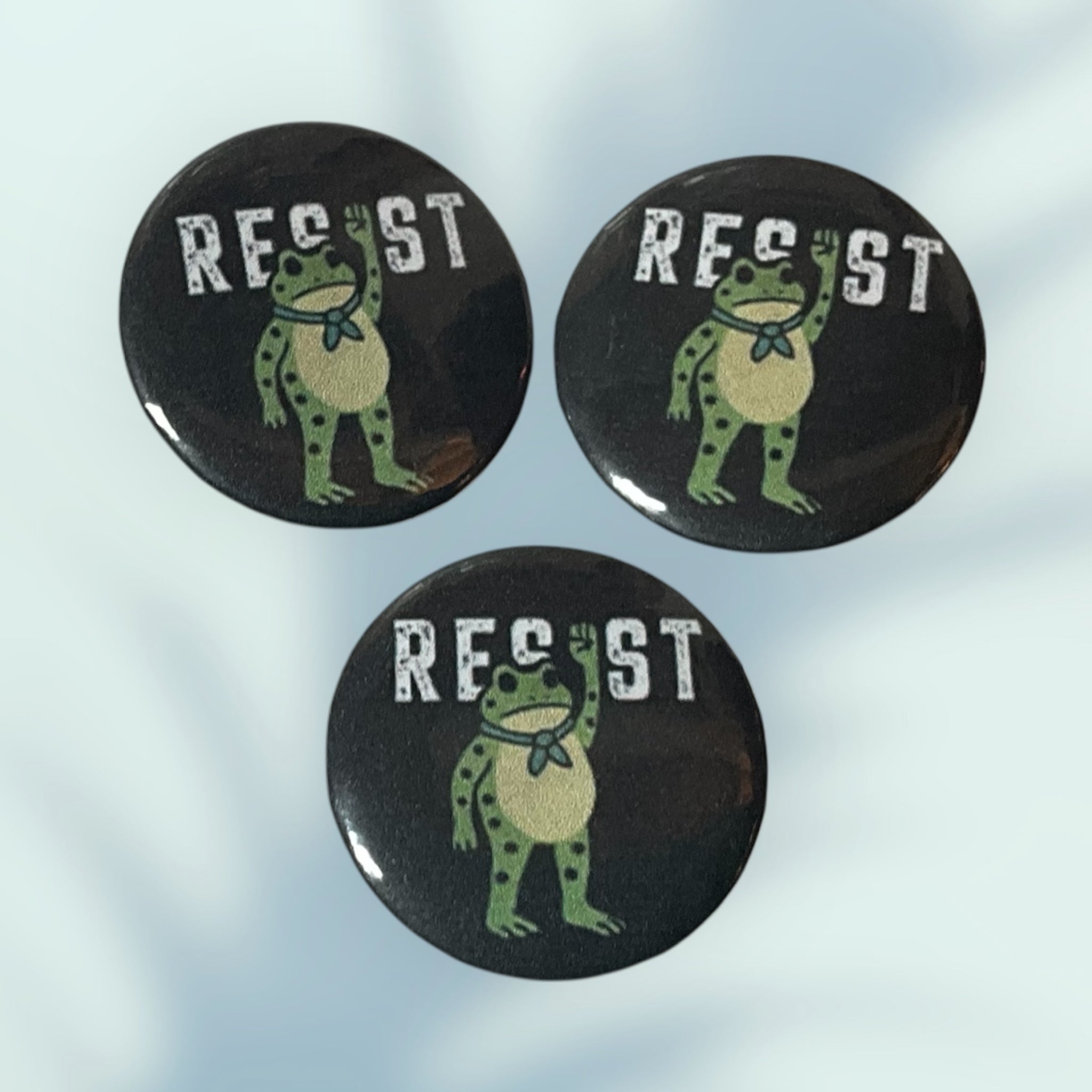 Resist Button /Pins