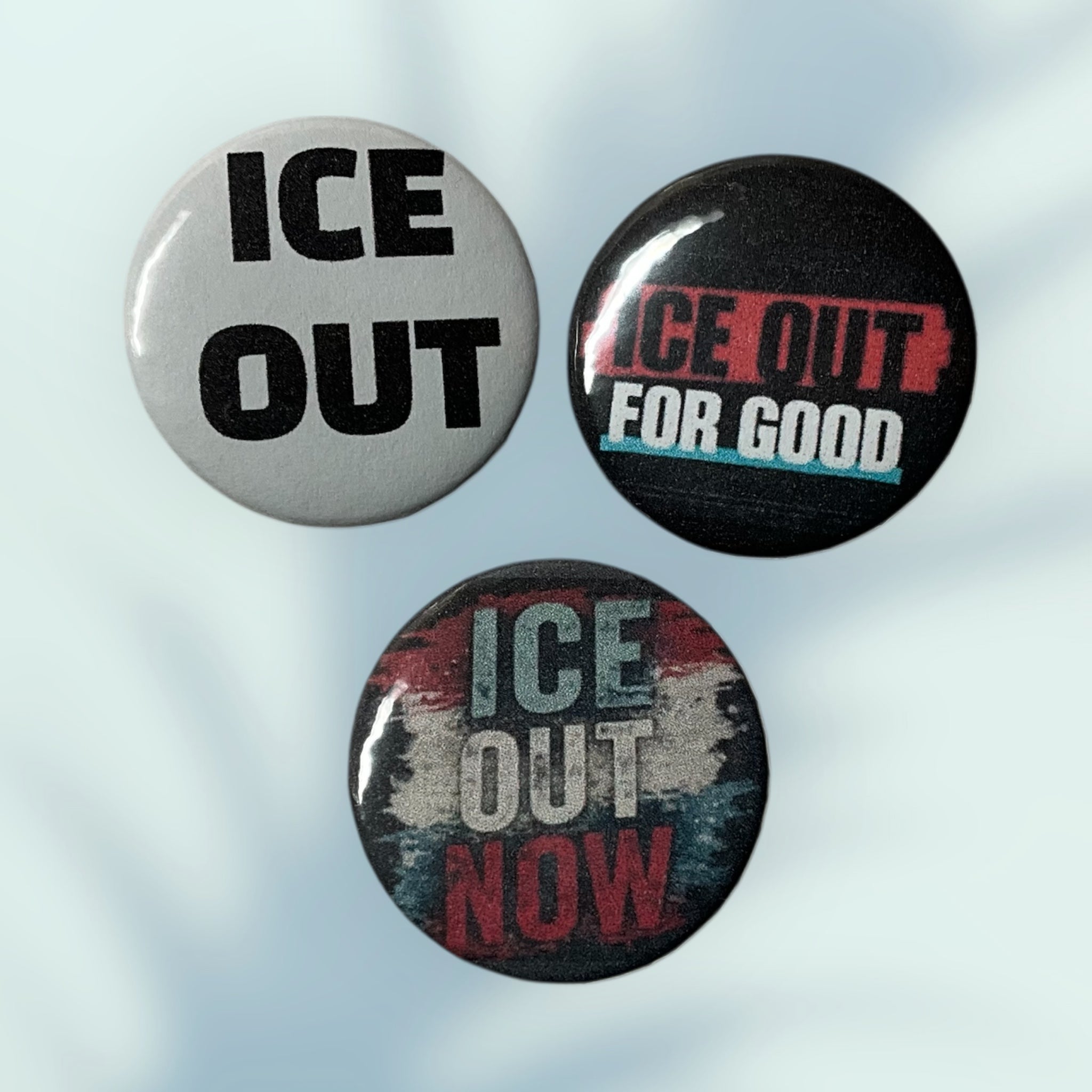 Ice Out Button / Pin