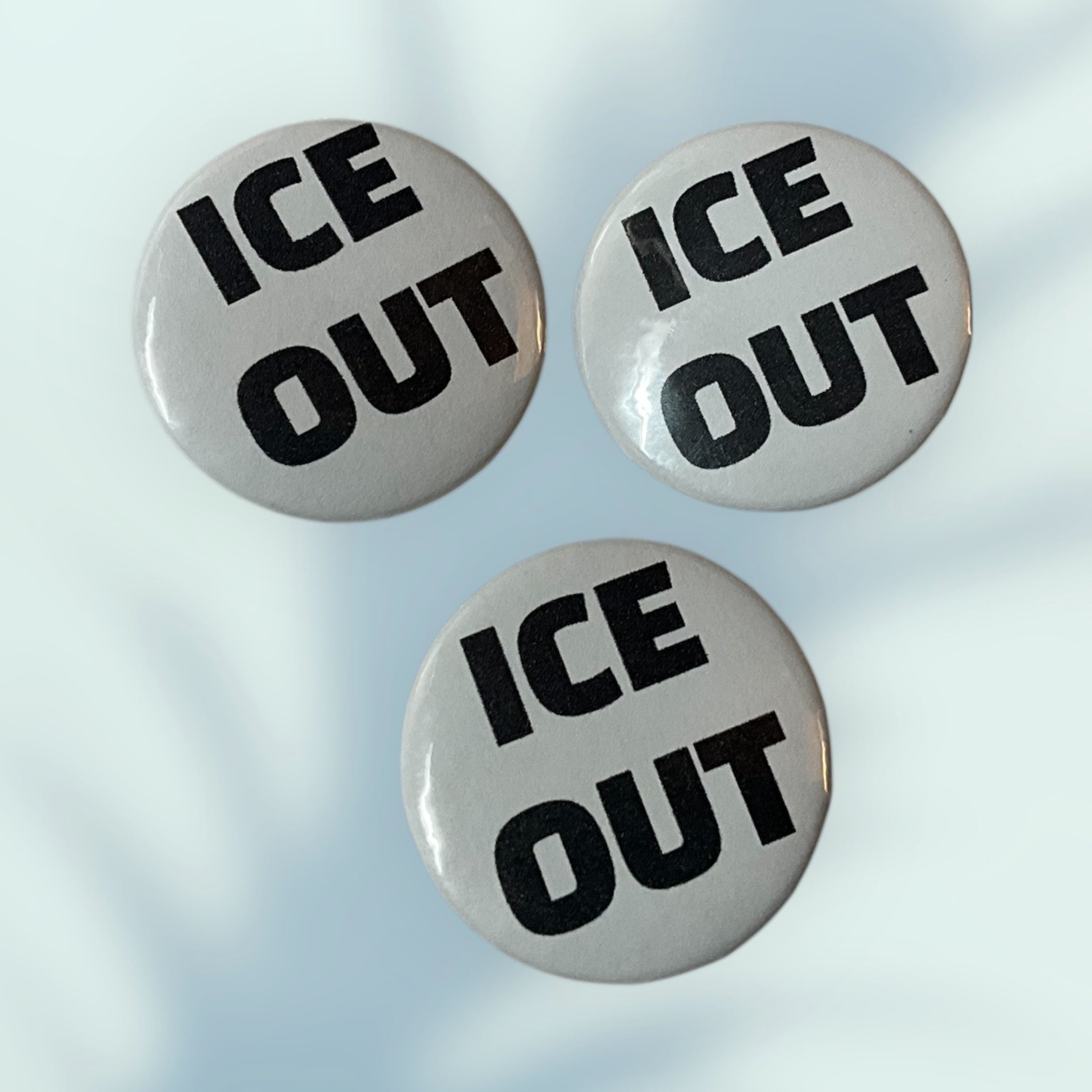 Ice Out Button / Pin