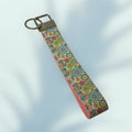Flower Power KeyChain Wristlet