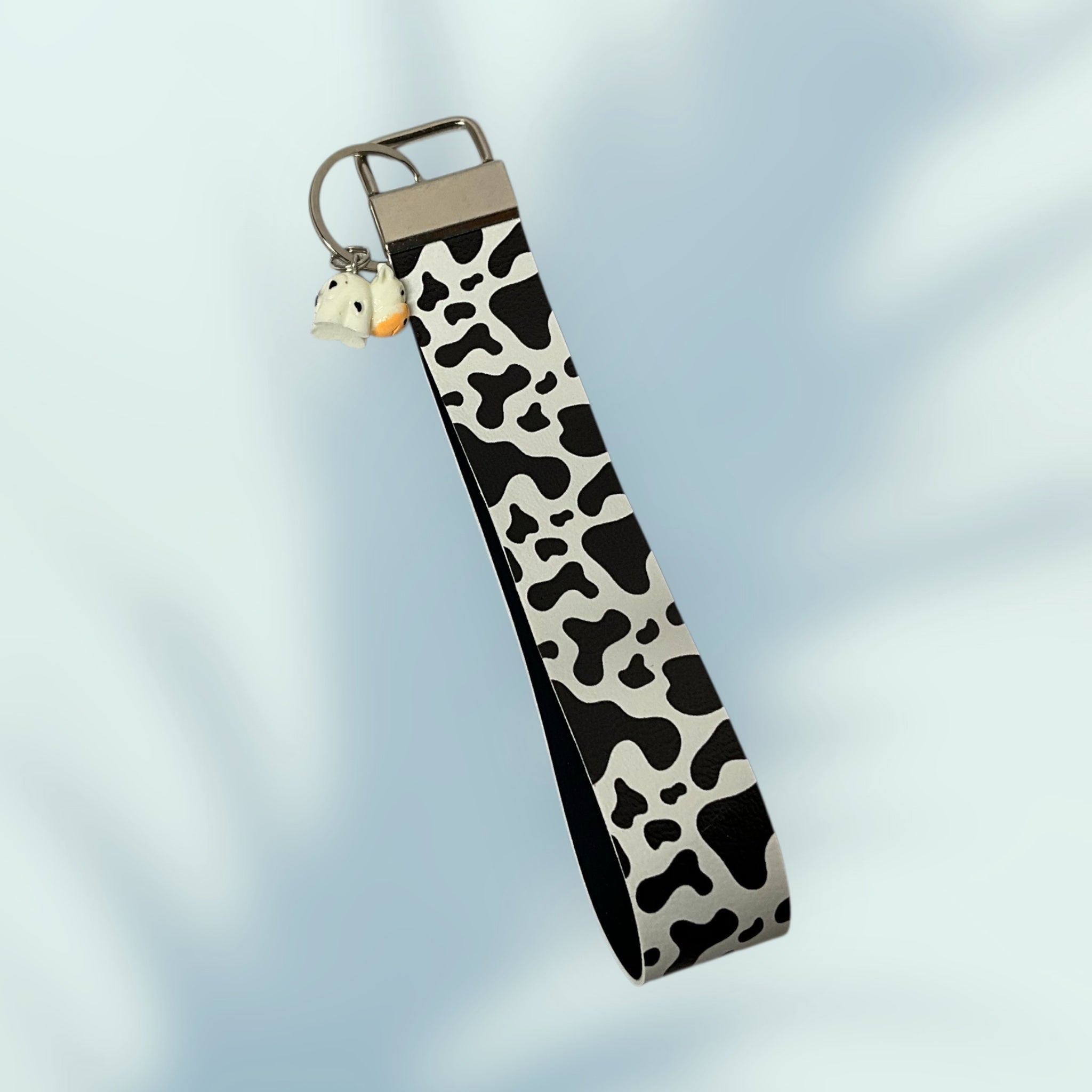 Moo Cow KeyChain  Wristlet