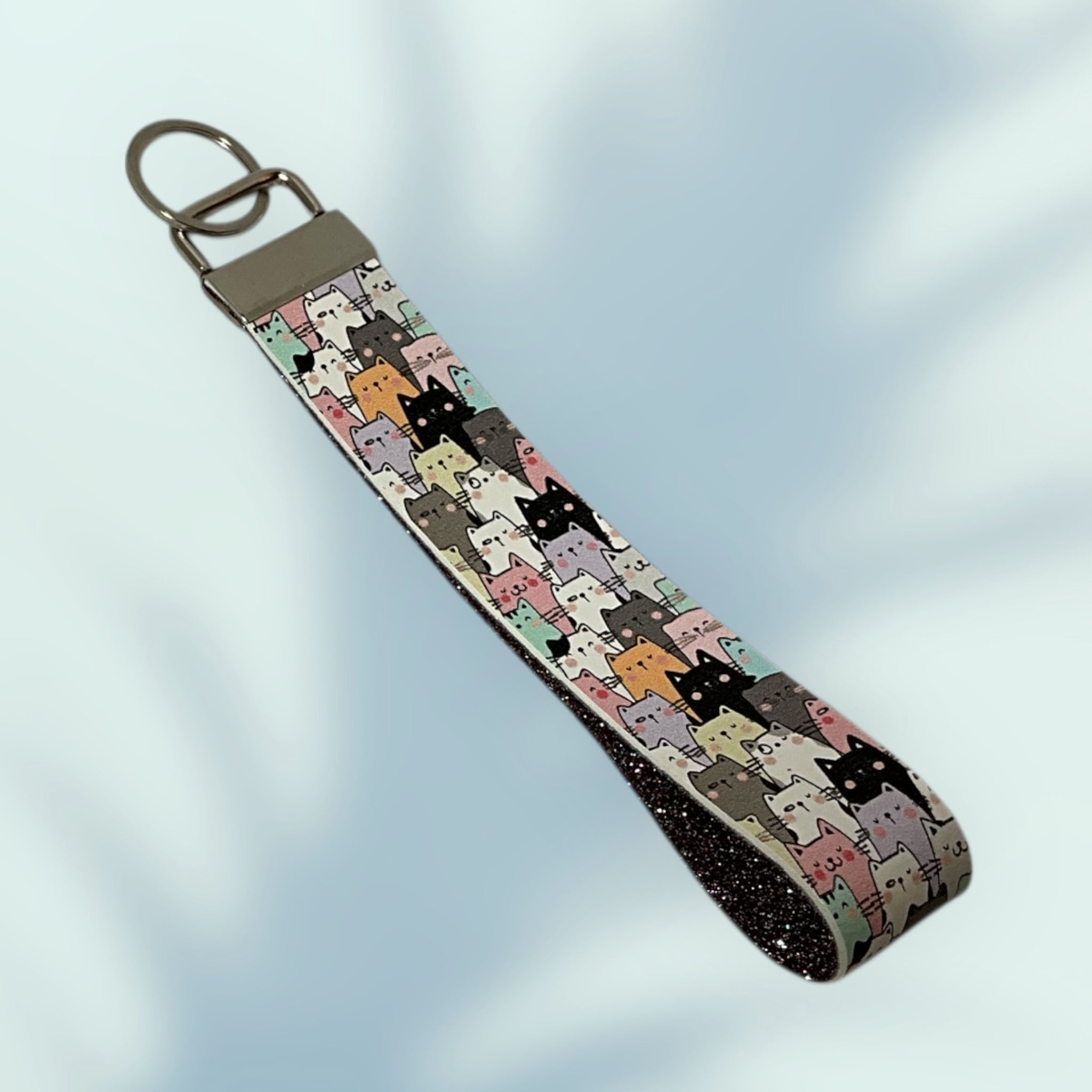 Kitty Cat KeyChain  Wristlet