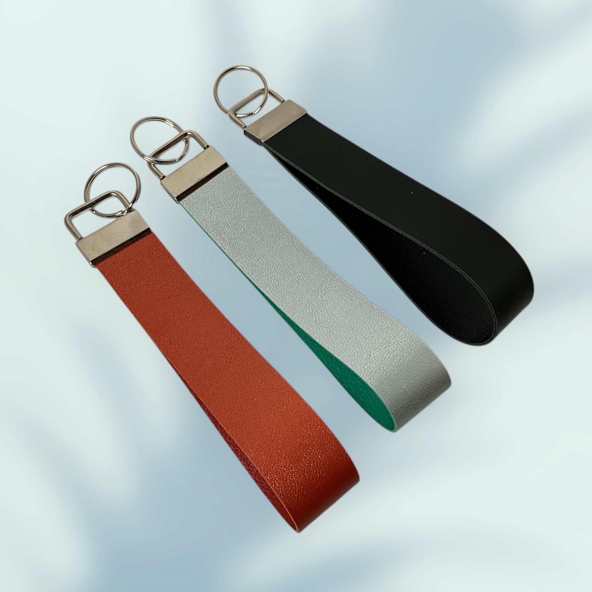 Solid Color KeyChain  Wristlet