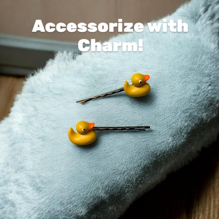 Rubber Duckie Bobby Pins