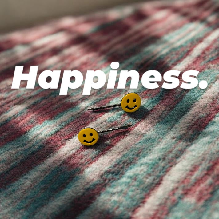 Smiley Face Bobby Pins